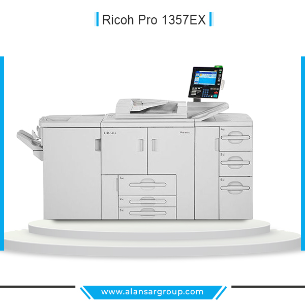 Ricoh Pro 1357EX ماكينة طباعة ديجيتال أبيض و أسود استعمال الخارج