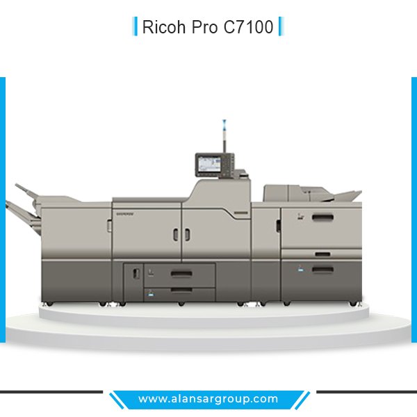 Ricoh Pro C7100 ماكينة طباعة ديجيتال ألوان استعمال الخارج 