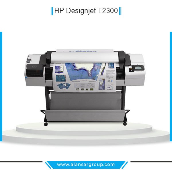 HP Designjet T2300 ماكينة لوحات هندسية الوان استيراد الخارج