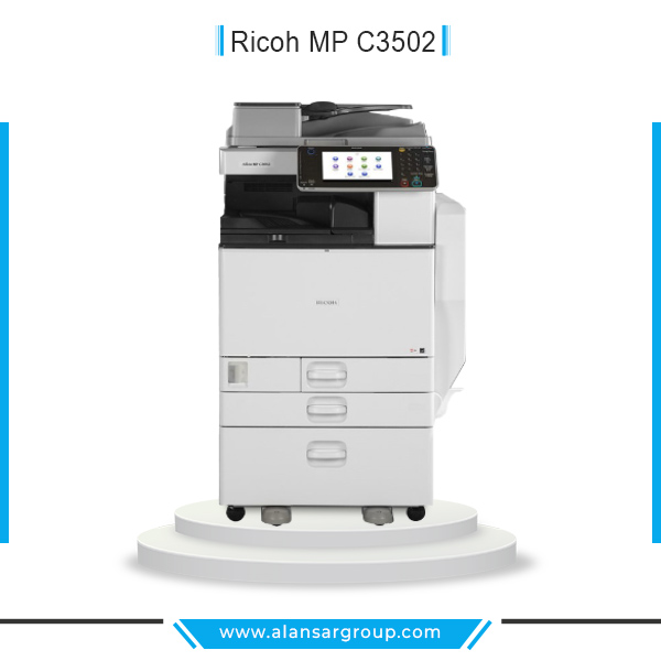 Ricoh MP C3502 ماكينة تصوير مستندات استعمال الخارج 