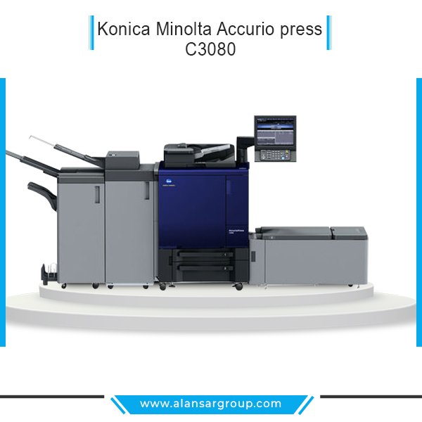 Konica Minolta AccurioPress C3080 ماكينة طباعة ديجيتال الوان - جديدة
