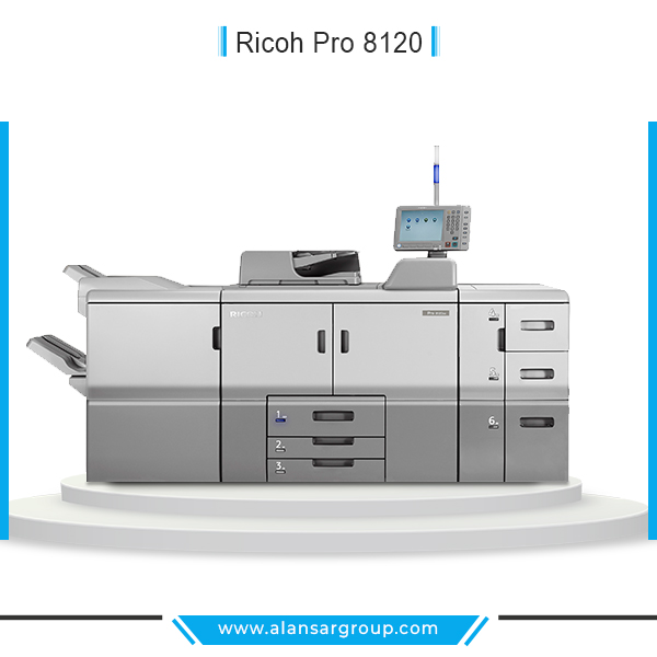 Ricoh Pro 8120 ماكينة طباعة ديجيتال - ابيض و اسود - استيراد استعمال الخارج