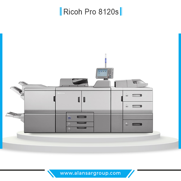 Ricoh Pro 8120s ماكينة طباعة ديجيتال - ابيض و اسود - استيراد استعمال الخارج