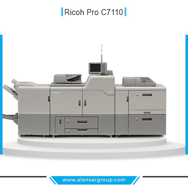 Ricoh Pro C7110 ماكينة طباعة ديجيتال الوان استيراد استعمال الخارج