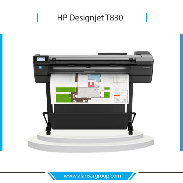 ماكينة لوحات هندسية الوان جديدة HP DesignJet T830