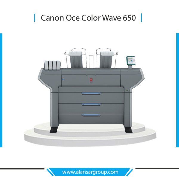 ماكينة لوحات هندسية الوان جديدة Canon Oce ColorWave 650