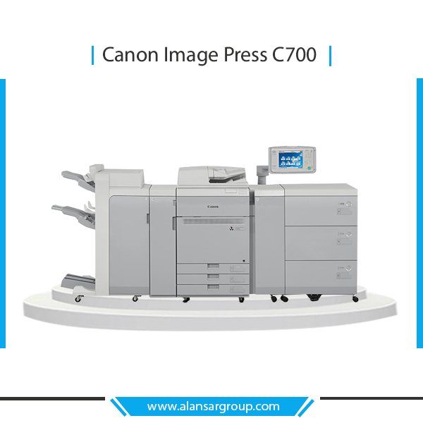 Canon Image Press C700 ماكينة طباعة ديجيتال الوان استعمال الخارج