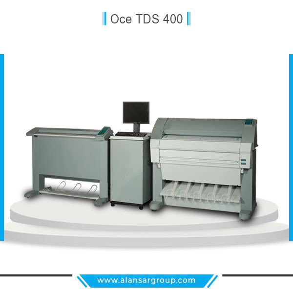 Oce TDS 400 ماكينة لوحات هندسية ابيض و اسود -استيراد استعمال الخارج
