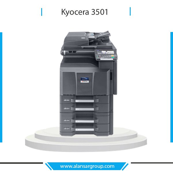 Kyocera 3501 ماكينة تصوير ابيض واسود استيراد استعمال الخارج