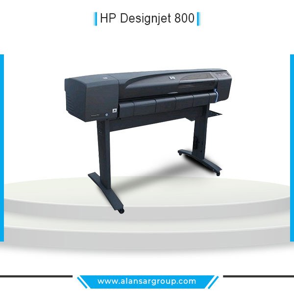 HP Designjet 800 ماكينة لوحات هندسية الوان استيراد استعمال الخارج