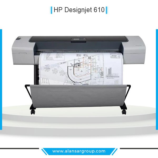 HP Designjet T610 ماكينة لوحات هندسية الوان استيراد استعمال الخارج