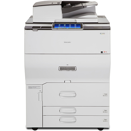 Ricoh MP C6503 ماكينة طباعة ديجيتال الوان جديدة