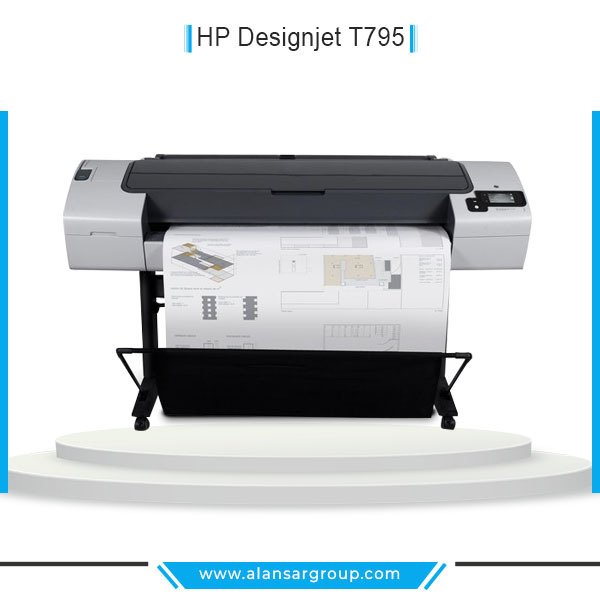 HP Designjet T795 ماكينة لوحات هندسية الوان استيراد استعمال الخارج