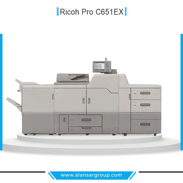 Ricoh Pro C651EX ماكينة طباعة ديجيتال الوان -استيراد استعمال الخارج