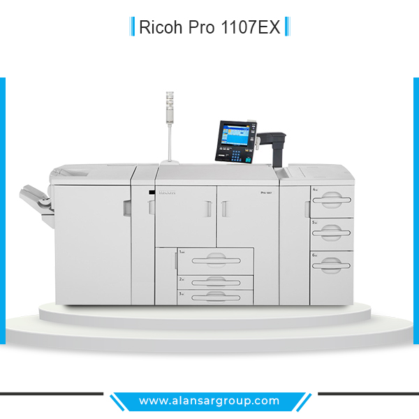 Ricoh Pro 1107EX ماكينة طباعة ديجيتال أبيض و أسود استعمال الخارج