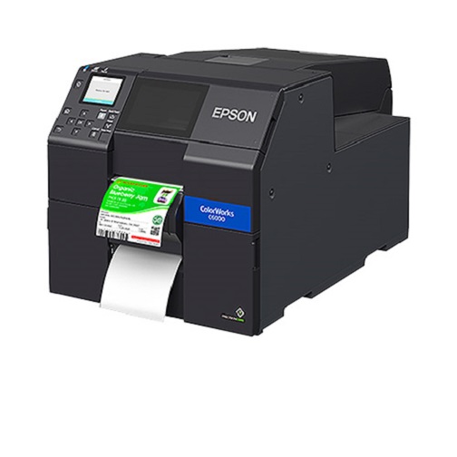 Epson C6000 طابعة الوان انكجيت - رول ستيكر