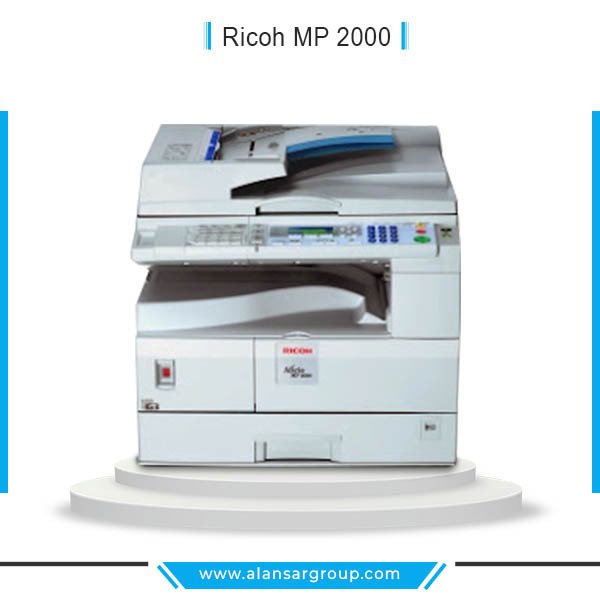 Ricoh MP2000 ماكينة تصوير مستندات استعمال الخارج