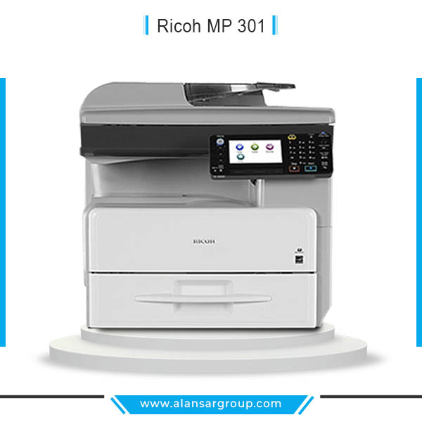 Ricoh MP 301 ماكينة تصوير مستندات ابيض واسود جديدة