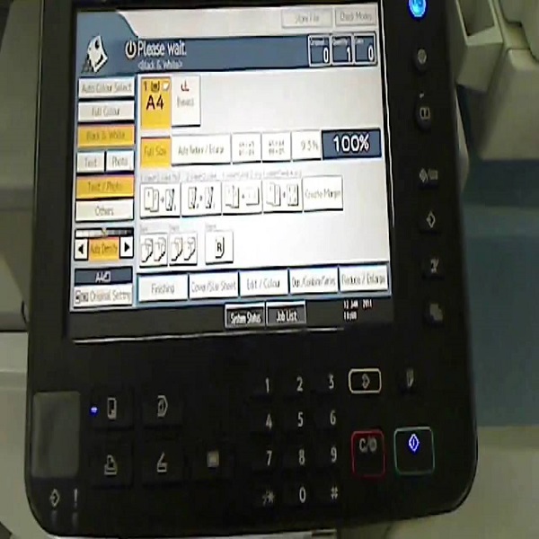 بانل ريكو MP C401/C400/C300 استعمال محلي